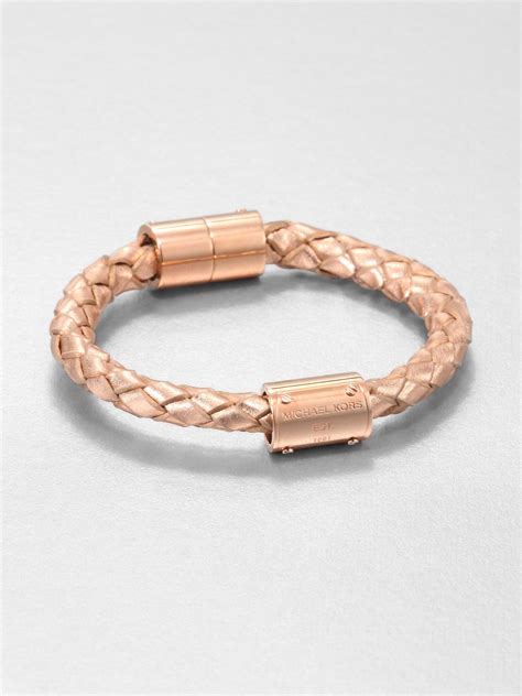 michael kors braided bracelet|Michael Kors adjustable bracelet.